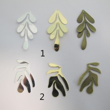 10 pendentif feuille