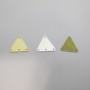 50 SEQUIN INTERCALAIRE TRIANGLES 19x17mm