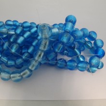 MURANO GLASS BEADS COLOR BLUE LIGHT SAPPHIRE