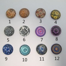 25 Cabochon Plat 20mm