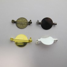 50 Support De Broche Épingle PLATEAU 16MM