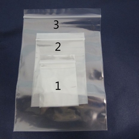 sac plastique zip 3X6cm/6x9cm/10x15cm