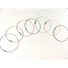 Bracelets câblé à viser