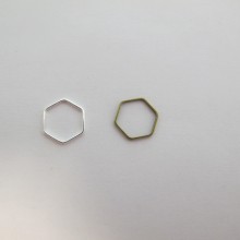 100 HEXAGONAL SPACERS 13X12MM