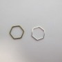 100 INTERCALAIRES HEXAGONES 18X16MM