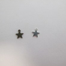 100 Star Sequins 9x8mm