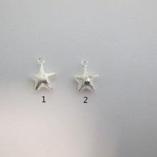 20 Star pendant 18x14mm/17x13mm