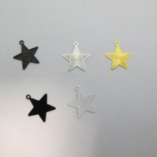 100 Star Stamps 14x13mm