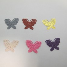 100 Estampes papillon 20x15mm