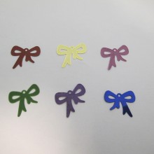 100 Butterfly Tie Stamps 21x18mm