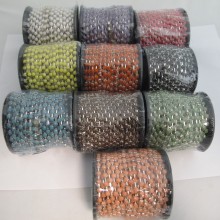 10 mts Plastic strass chain 4mm