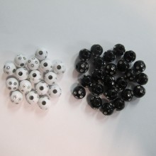 Synthetic bead 8mm 125gm