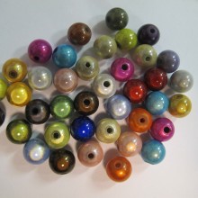 Round magical beads