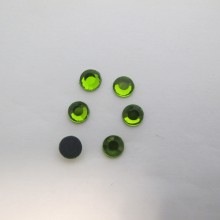 80g Iron-on rhinestones Hotfix pearl green