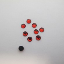 80 GM Strass thermocollant Hotfix perle à repasser rouge
