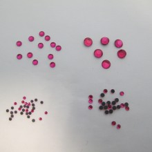 80 GM Strass thermocollant Hotfix perle à repasser fushia