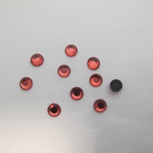 80gm Strass iron-on Hotfix pearl padparadscha