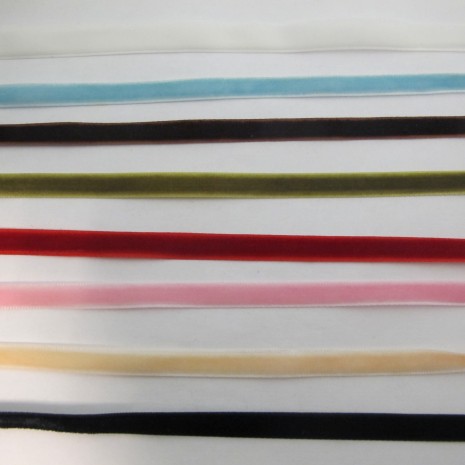 45mts Ruban velours 6mm/10mm