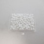 perles en verre facettes de boheme 4mm ab