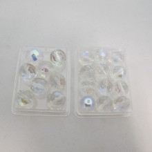 Perles En Verre Facettes De Boheme 12mm /14mm
