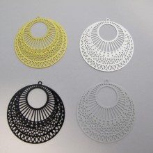 20 Round laser cut stamps 38mm