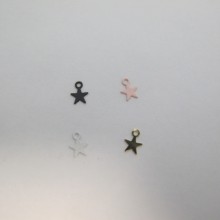 100 Star Stamps 8x6mm