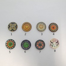 25 Flat Cabochon 20mm