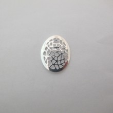 50 Oval stamp 23x19mm