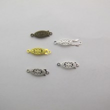 100 Clasps 20x7mm