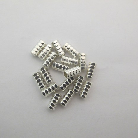 50 perles 11x5mm trou 3.5mm