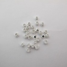 200 Brass beads 6x4mm hole 3.0mm