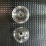 20 Boule en verre soufflé 16x10mm dôme