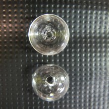 20 Glass ball blown 16x10mm dome