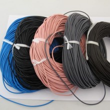 50mts Round leather cord 2mm