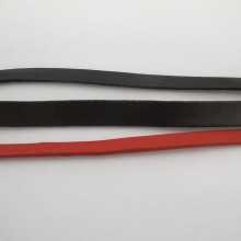 Flat leather cord 6x2mm/10x2mm