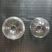 20 Boule en verre soufflé 27x16mm dôme