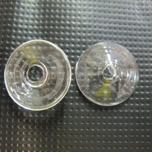 20 Glass ball blown 25x10mm dome