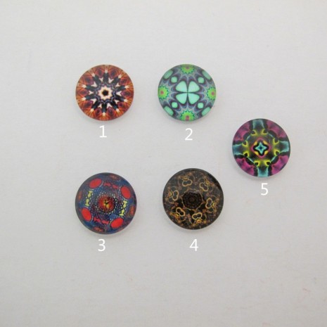 35 Cabochon Plat 14mm