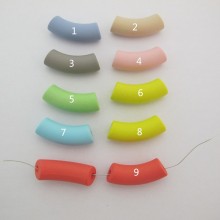 20 Pcs Plastic Beads 36x12mm Hole 3mm