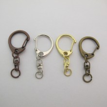 20 pcs Carabiner Keychain 27x23mm