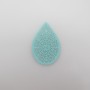 50 Estampe goutte laser cut 48x32mm