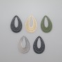 30 ESTAMPES GOUTTES 41x27mm