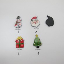 20 pcs Sequins Resin Christmas series