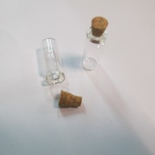 50 Glass vial 24x10mm