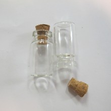 50 Glass vial 24x13mm