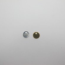 50 sequins rond 8mm