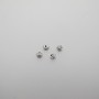 100 perles Métal 5X4mm