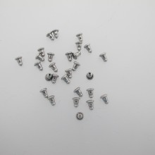 160 pieces Poussoir acier inox 6x4mm