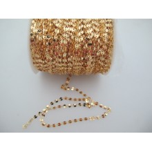 1 meter of sequin chain 4mm