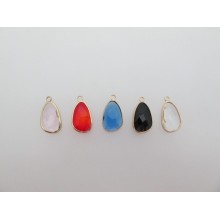 10 pcs Pendant drop set 22x12mm